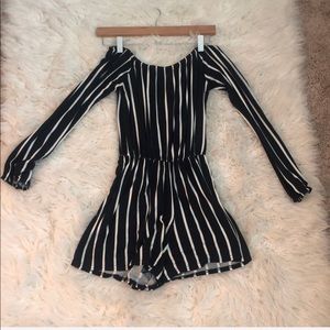 Long sleeve romper